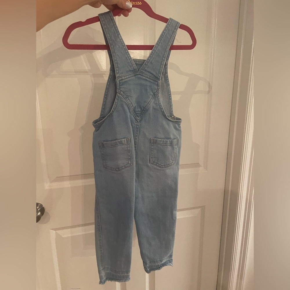 Denim girls overalls - Picture 2 of 3